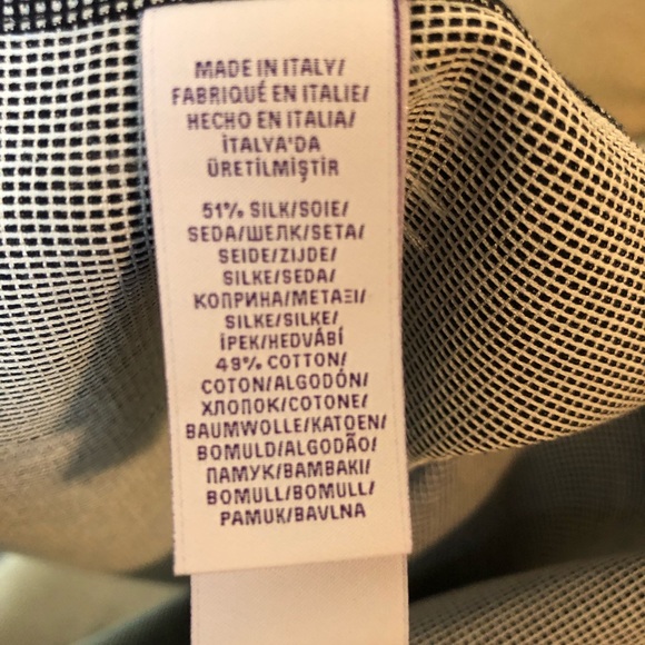 NWT, Ralph Lauren Purple Label Black & white shirt - Picture 7 of 7